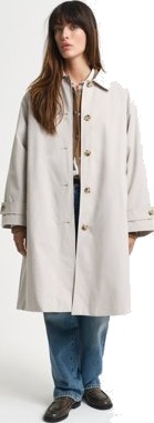 GANT Relaxed Car Coat Cloudy Grey S GANT Relaxed Car Coat Cloudy Grey S