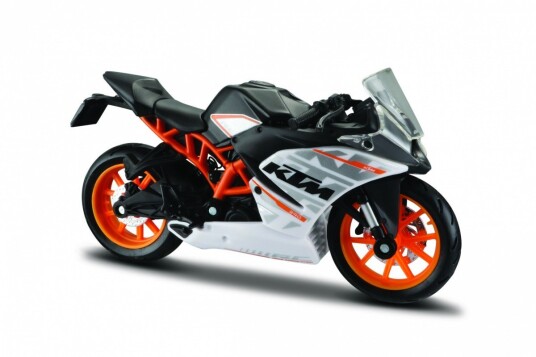 Maisto KTM 39300 Modellmotorsykkel 1:18 Med Stativ Maisto KTM 39300 Modellmotorsykkel 1:18 Med Stativ