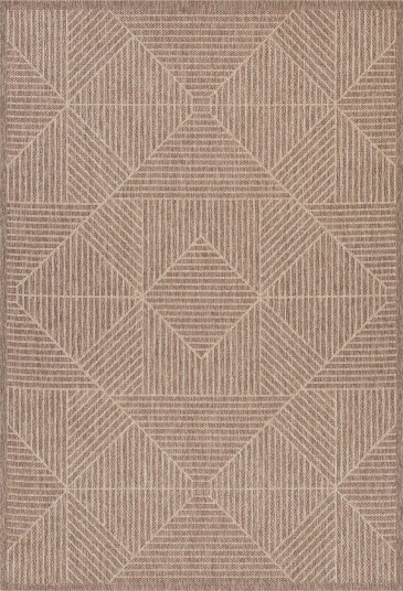 Teppe Kolvi Outdoor 133x190 cm - Brun