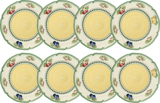 French Garden Fleurence Tallerken 26 cm 8-pk