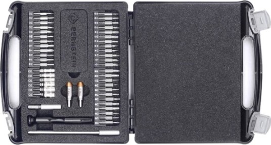 Bernstein Tools For Electronics Bernstein 4-970-B Bitssett 47 Deler Inkl. Momentadapter