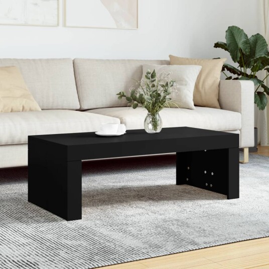 Salongbord svart 102x50x36 cm konstruert tre 8720845920333