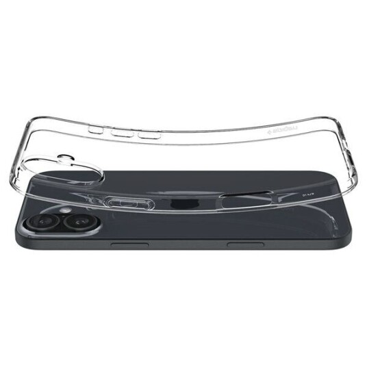 Spigen Liquid Crystal Mobildeksel for iPhone 16 Plus - Gjennomsiktig TPU