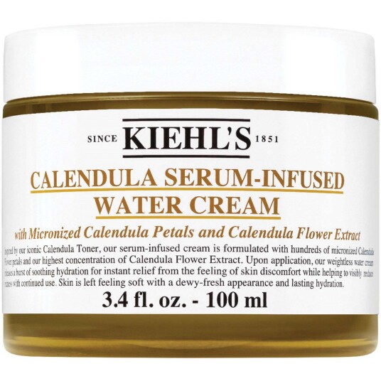 Kiehl's Calendula Serum-Infused Vannkrem 100 ml for Normal og Tørr Hud