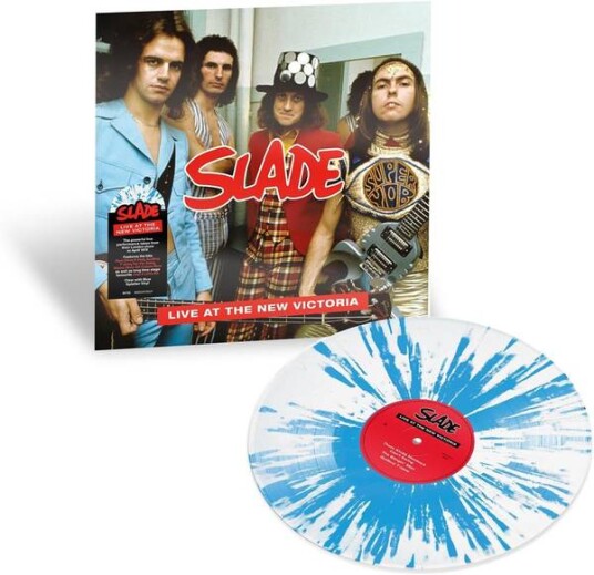 Slade - Live At The New Victoria - Limited Blue Clear Splatter Edition (2LP Vinyl)