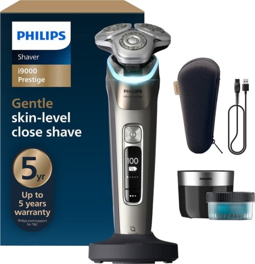 Philips i9000 Prestige barbermaskin XP9203/30 gull Philips i9000 Prestige barbermaskin XP9203/30 gull