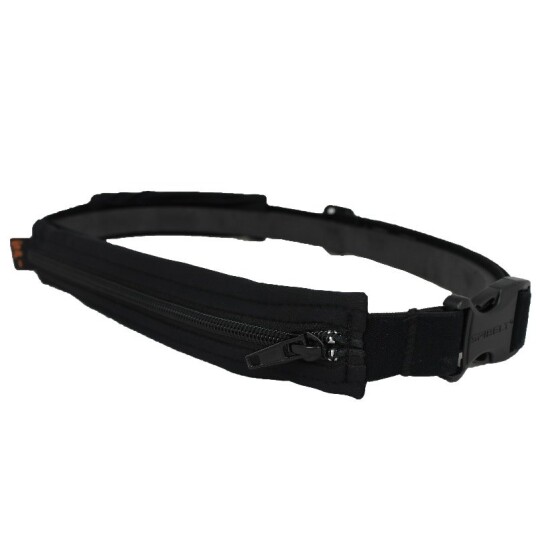 SPIbelt Double Pocket Black/Black Zipper OneSize