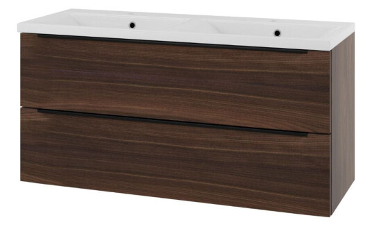 Linn Bad Mari D45cm Servantskap Valnøtt / 120cm Dobbel LB-120812D Linn Bad Mari D45cm Servantskap Valnøtt / 120cm Dobbel LB-120812D