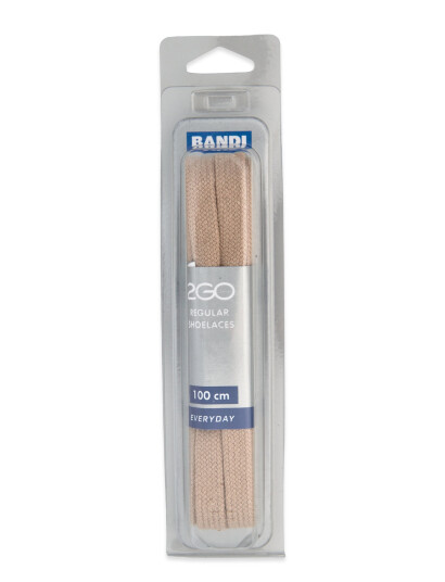 2GO 2Go Shoelace 549 - Beige - 100 cm