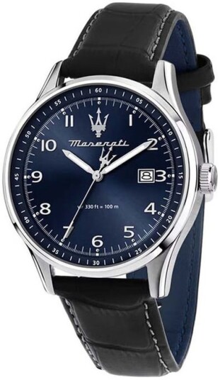 Maserati Herreklokke R8851124003 Classic Blå/Lær Ø42 mm
