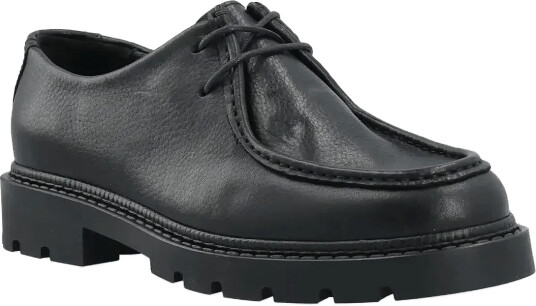 Bianco Biajeff Moc Toe Texas Tumbled Black 46