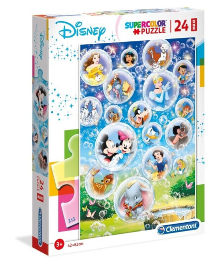 Clementoni Disney Classic 24 Stykker Tegneserier 3 År