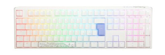 Ducky One 3 - Classic Pure White ND - Fullsize - Gamingtastatur - Nordisk - Hvit Ducky One 3 - Classic Pure White ND - Fullsize - Gamingtastatur - Nordisk - Hvit