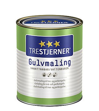 Trestjerner gulvmaling matt c base 27 liter