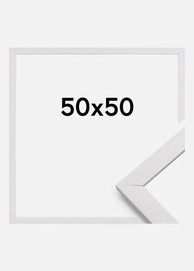 Ellos Estancia Ramme Stilren Akrylglass Hvit 50x50 Cm 1603256-03-118 1603256-03-31