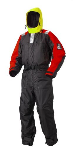 Baltic Amarok Flyteoverall svart/rød S 60 70 kg Redning