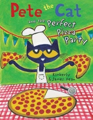 Pete The Cat And The Perfect Pizza Party Av James Dean, Kimberly Dean