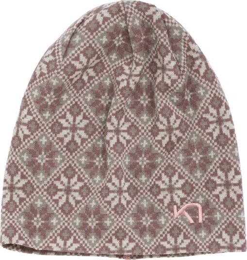 Kari Traa Rose Beanie Dusty Dark Pink Os Women Pannebånd