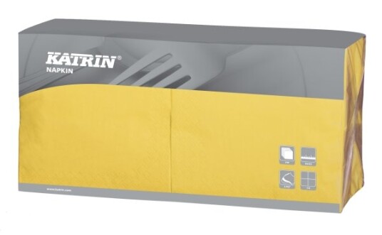 Serviet Fasana 33X33 Cm 3-Lag Gul,4 Pk X 250 Stk