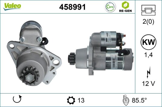 Starter VALEO 458991