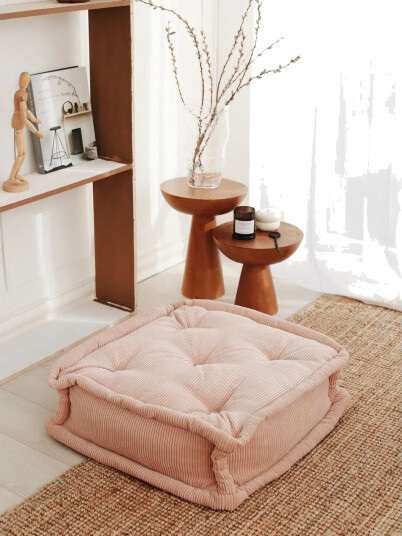 Biskuvi Sittepuff 55 cm Rosa