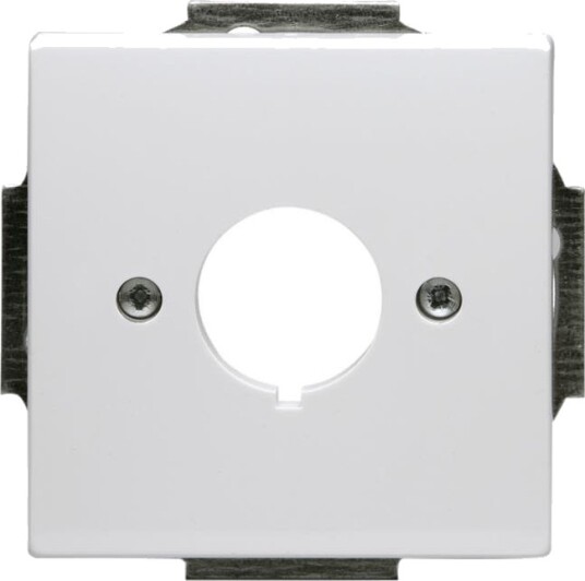 ABB Impressivo Midtplate 22.5 mm Hvit, Strømbrytere & vegguttak