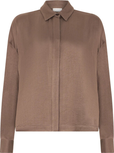 Peserico Dame Bluser & Skjorter Brun L,