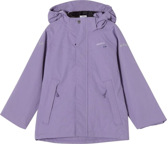 Isbjörn of Sweden Kids" Penguin Hardshell Jacket Lavender 110/116