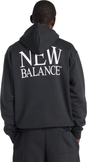 New Balance Reimagined Fleece Hoodie Black M