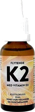 Fragaia.no FLYTENDE K2 MED VITAMIN D3 Fragaia.no FLYTENDE K2 MED VITAMIN D3