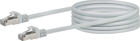SCHWAIGER nettverkskabel - 2.5 m - hvit SCHWAIGER nettverkskabel - 2.5 m - hvit
