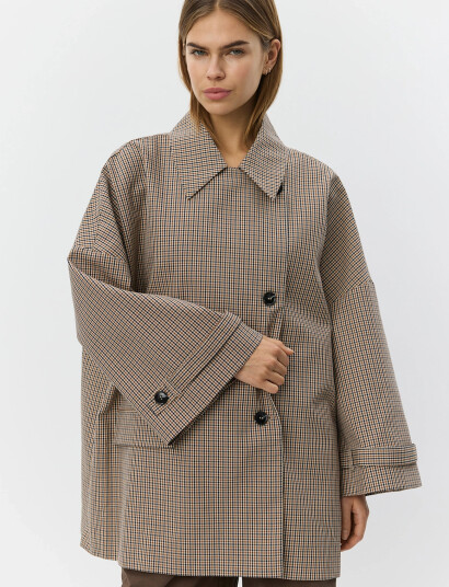 Sofie Schnoor Selinasw Oversize Check Jacket Multi/patterned 40 Sofie Schnoor Selinasw Oversize Check Jacket Multi/patterned 40
