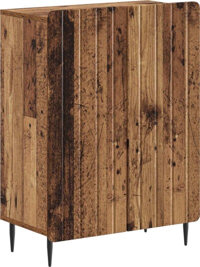 vidaXL Baderom Oppbevaringsskap ZWOLLE Gammelt tre 59,5 x 31 x 79,5 cm