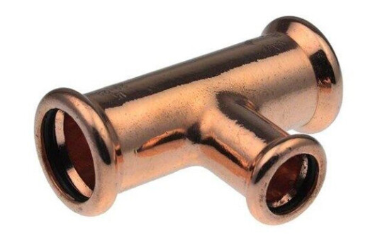 Vsh Fabrieken Xpress copper reduced t-piece fff 28x15x28 Vsh Fabrieken Xpress copper reduced t-piece fff 28x15x28