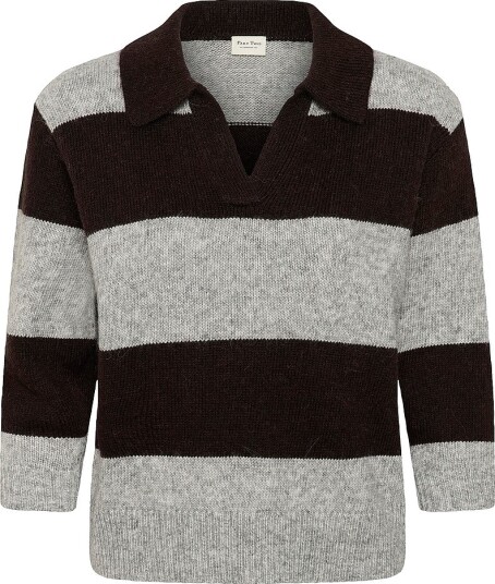 Part Two   Genser CharlottPW Pullover   Brun
