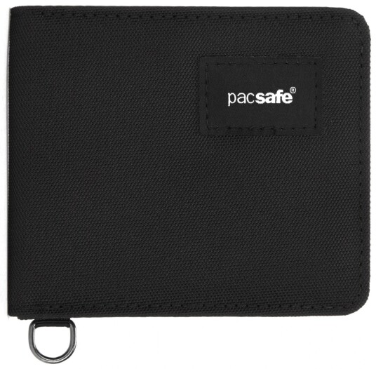 Pacsafe 11000100 lommebok/kortetui/reisedokumentholder Sort Resirkulert polyester Pacsafe 11000100 lommebok/kortetui/reisedokumentholder Sort Resirkulert polyester