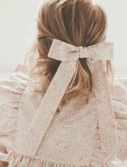 Huttelihut Hairclip Bow In Liberty Fabric Multi/patterned ONE SIZE Huttelihut Hairclip Bow In Liberty Fabric Multi/patterned ONE SIZE