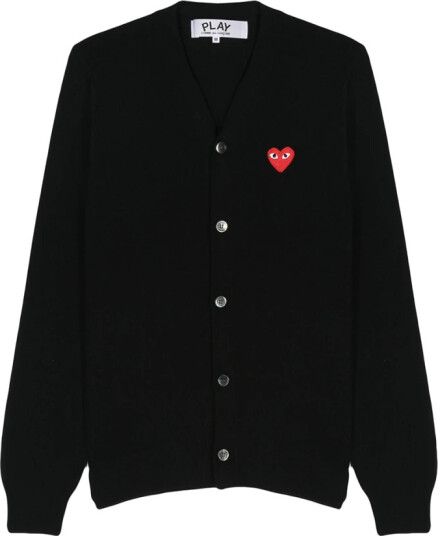Comme des Garçons Play Herre Strikkevarer Svart M,
