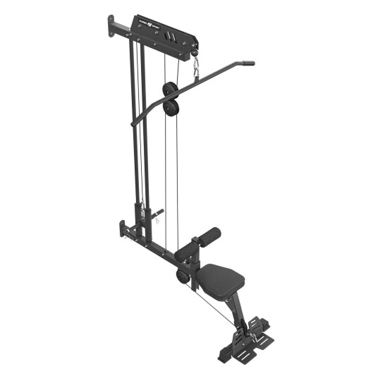 Lat pulldown / Seated Row, Veggmontert med sete, Marbo Sport Lat pulldown / Seated Row, Veggmontert med sete, Marbo Sport