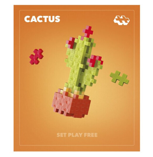 Plus-Plus Plant Packs Byggesett Cactus
