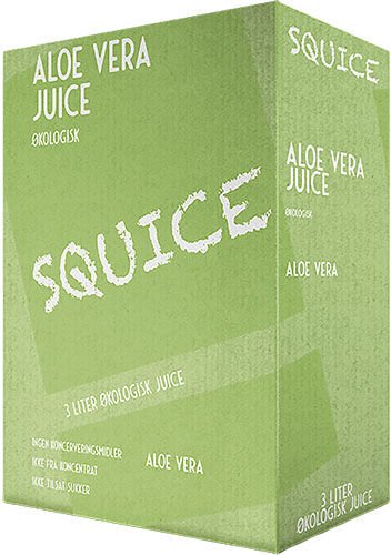 Squice Aloe Vera Juice Økologisk 3000 ml Squice Aloe Vera Juice Økologisk 3000 ml