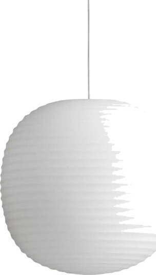 New Works Lantern Pendellampe Ø30 Hvit Opalglass