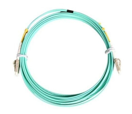 10Gb Aqua Multimode 50/125 Duplex LSZH Fiber Patch Cable LC-LC
