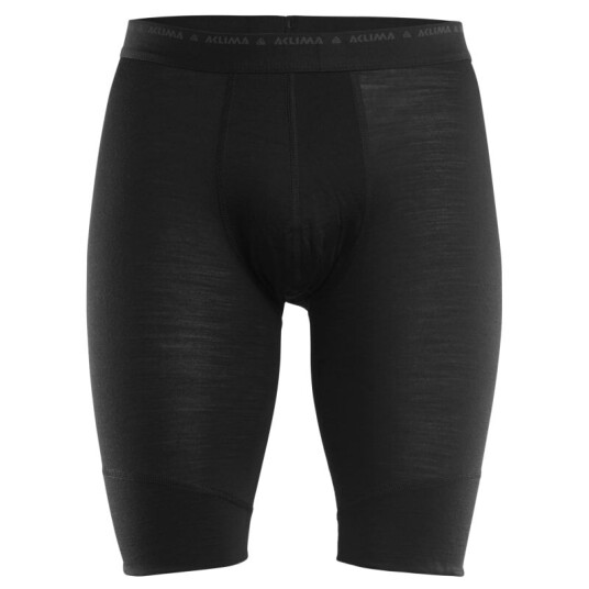 Aclima Men's LightWool Shorts Long XS, Jet Black Aclima Men's LightWool Shorts Long XS, Jet Black