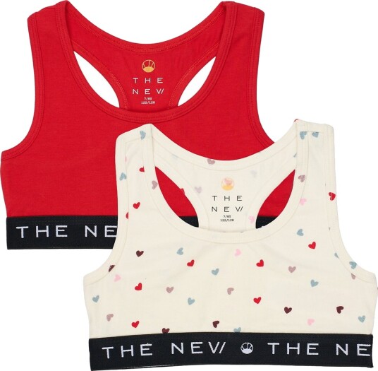 The New Topper 2 pack TnDen nye Marsrød The New 3 4 år (98 104) Undertøy Hvit