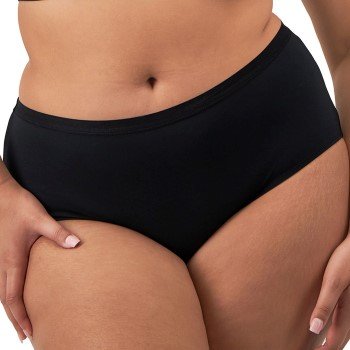 Elomi Truser Downtime Short Svart viskose 4XL Dame