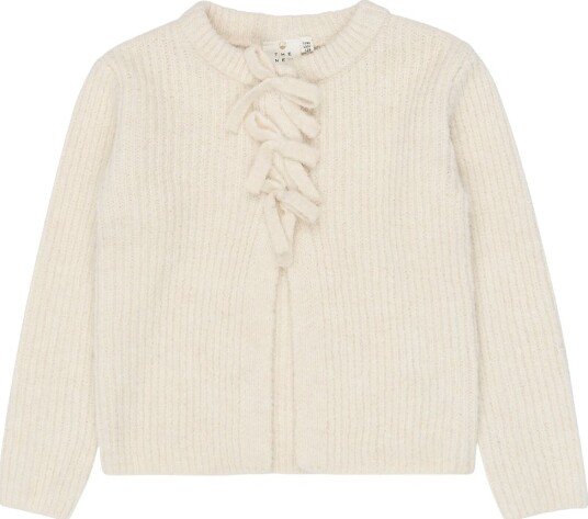 The New Cardigan Strikk TNValencia Gardenia The New 11 12 år (146 152) Cardigan Beige Hvit