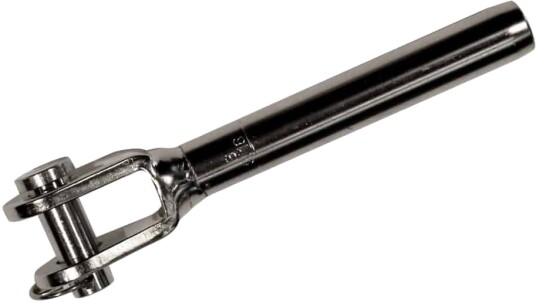 Gaffelterminal 8mm 5/16 12 mm bolt Gaffelterminal 8mm 5/16 12 mm bolt