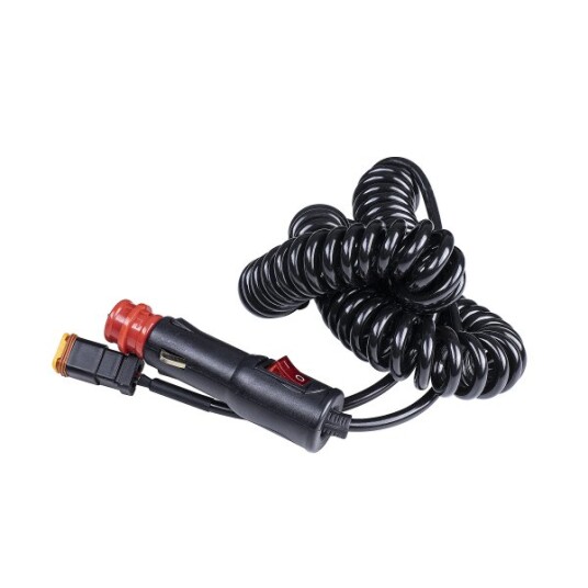 Sigarettuttak Skjøtekabel DT 5m 12 24V DC ON/OFF