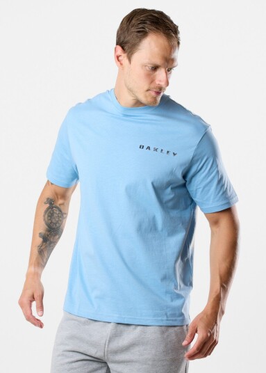 Oakley Ellipse Bark Metal Ts Stonewash Blue M T Shirts Oakley Ellipse Bark Metal Ts Stonewash Blue M T Shirts